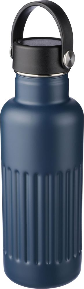 Gerecyclede roestvrijstalen dubbelwandige drinkfles (500 ml) Lior - met logo of onbedrukt bestellen