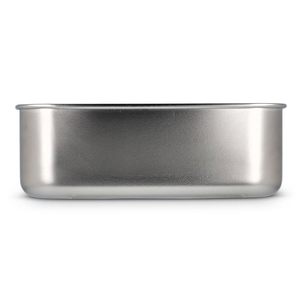 Roestvrij stalen lunchbox met bamboo deksel