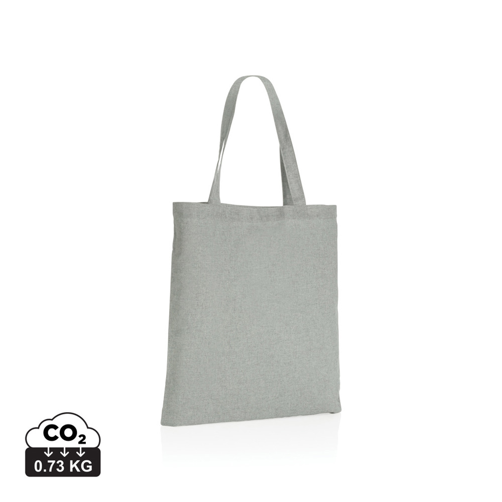 Impact AWARE™ gerecycled katoenen draagtas 145gsm