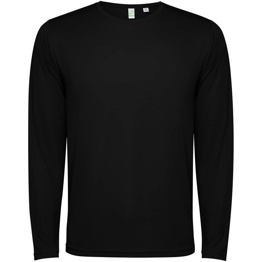 Estoril unisex T-shirt met lange mouwen - bedrukt of onbedrukt verkrijgbaar - zwart