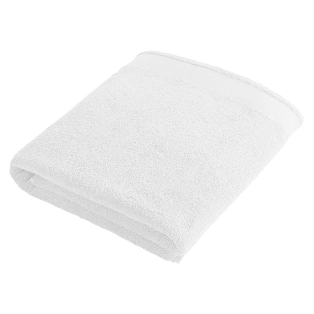 Sophie Muval strandhanddoek 180x100 cm, 450 gr/m² - bedrukt of onbedrukt verkrijgbaar - Wit (White) / Wit