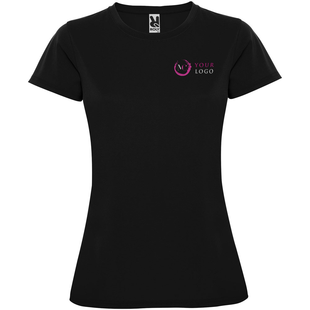 Montecarlo 150 g/m² sportshirt met korte mouwen voor dames