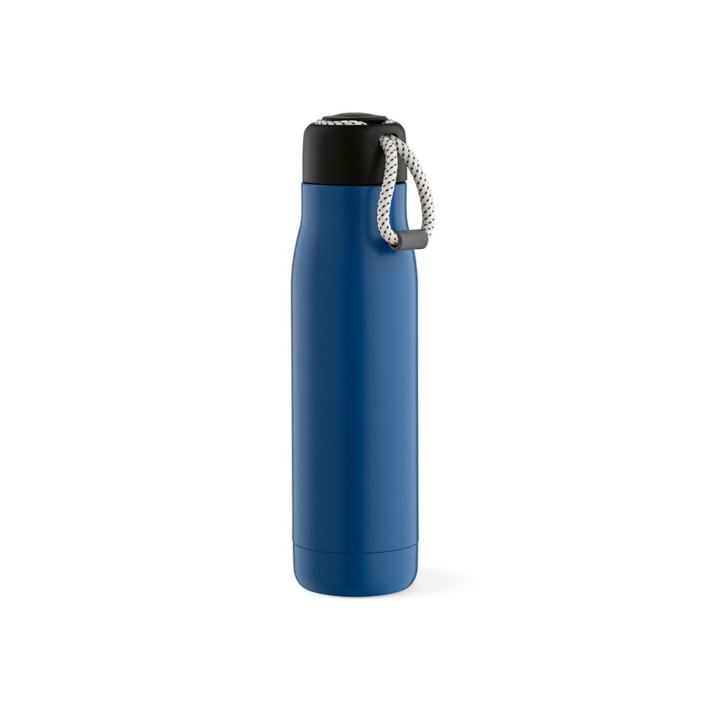 Lena fles gerecycled roestvrij staal 570 ml - Blauw