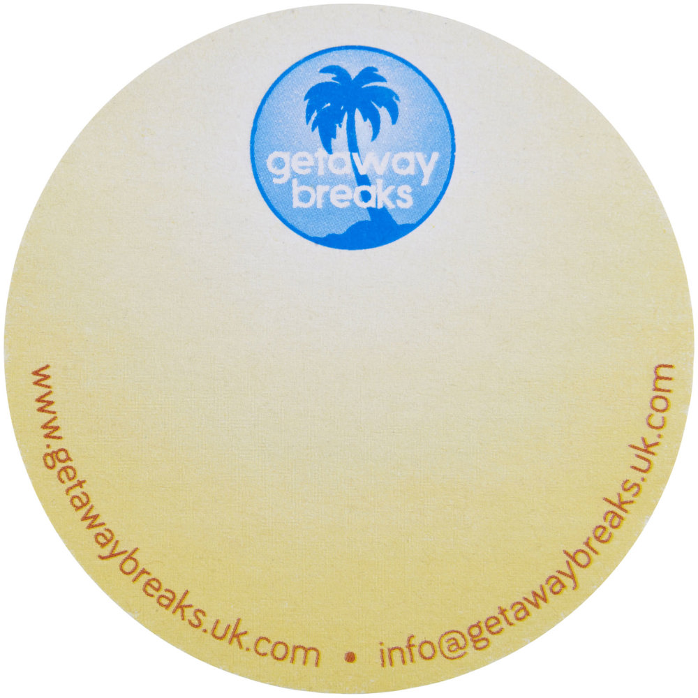 Sticky-Mate® cirkelvormige gerecyclede sticky notes