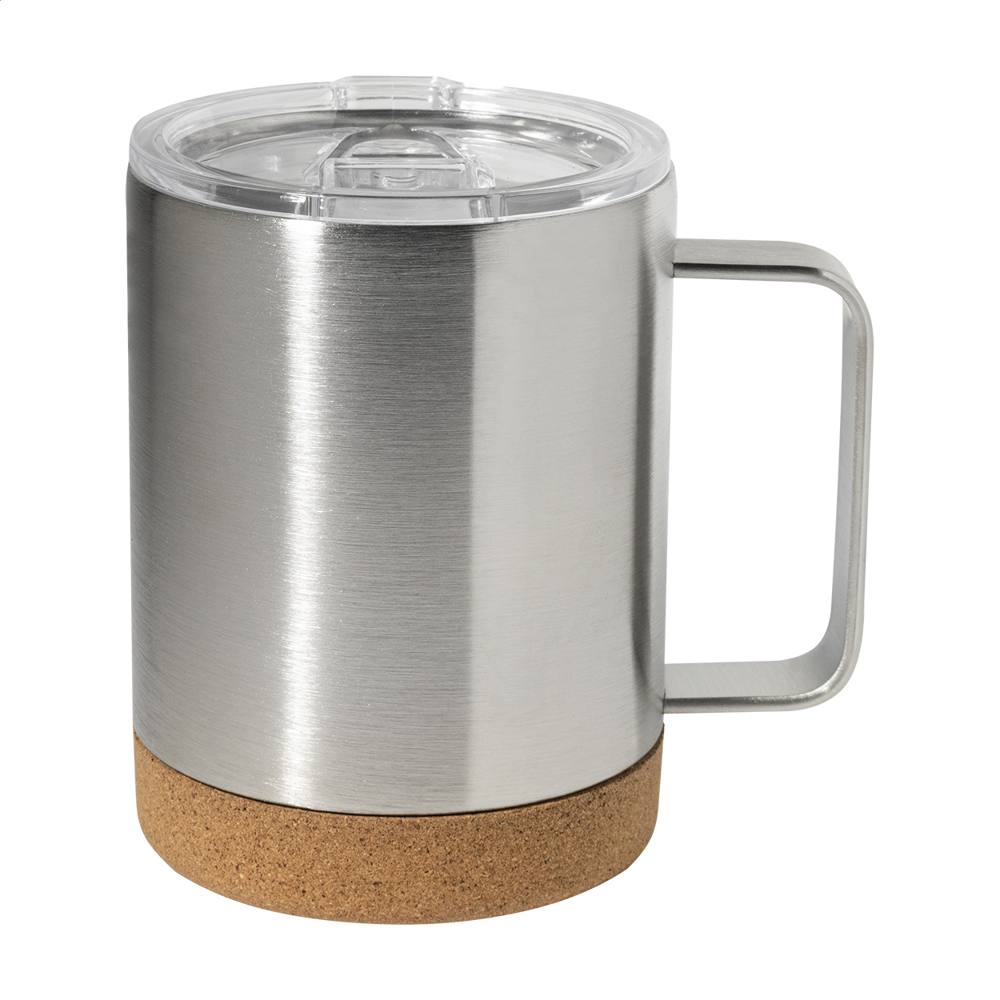 Corgox - thermosbeker - bedrukt of onbedrukt verkrijgbaar - Zilver