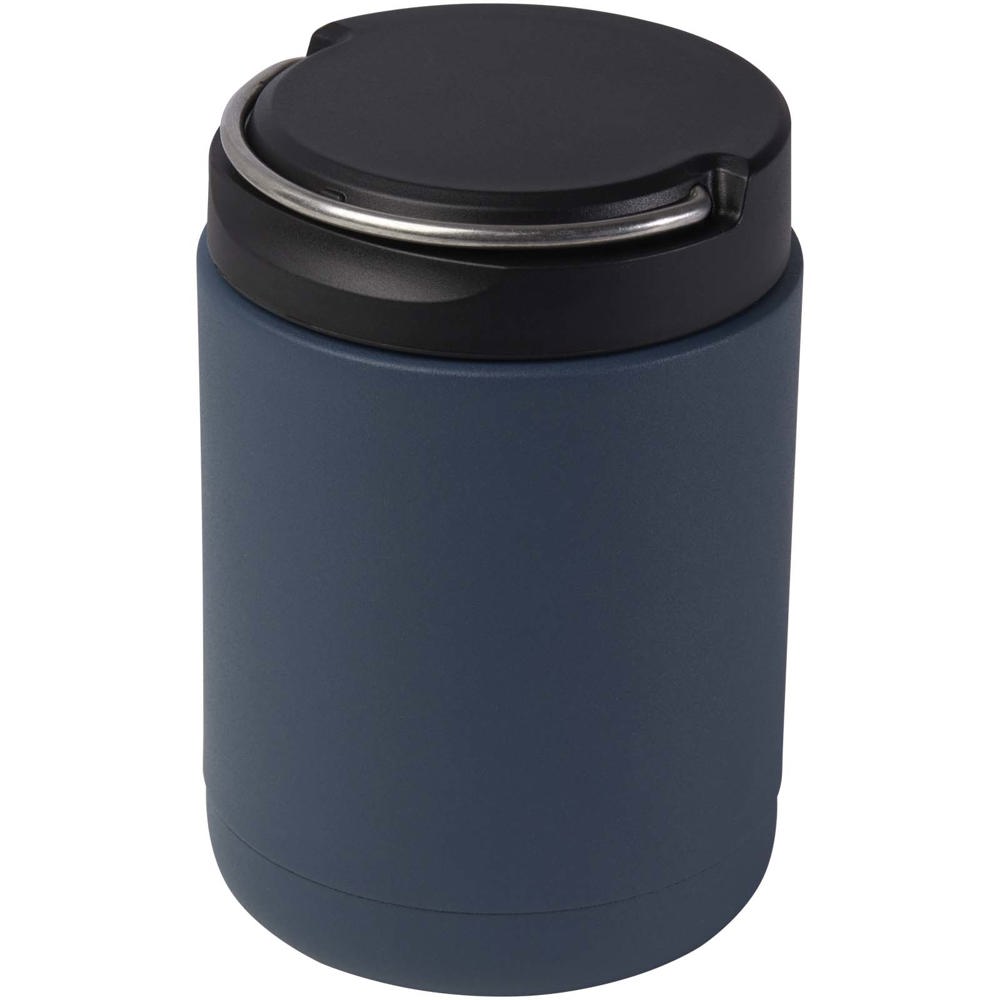 Doveron 500 ml geïsoleerde lunchpot van gerecycled roestvrij staal - kopen of bedrukken - IJsblauw
