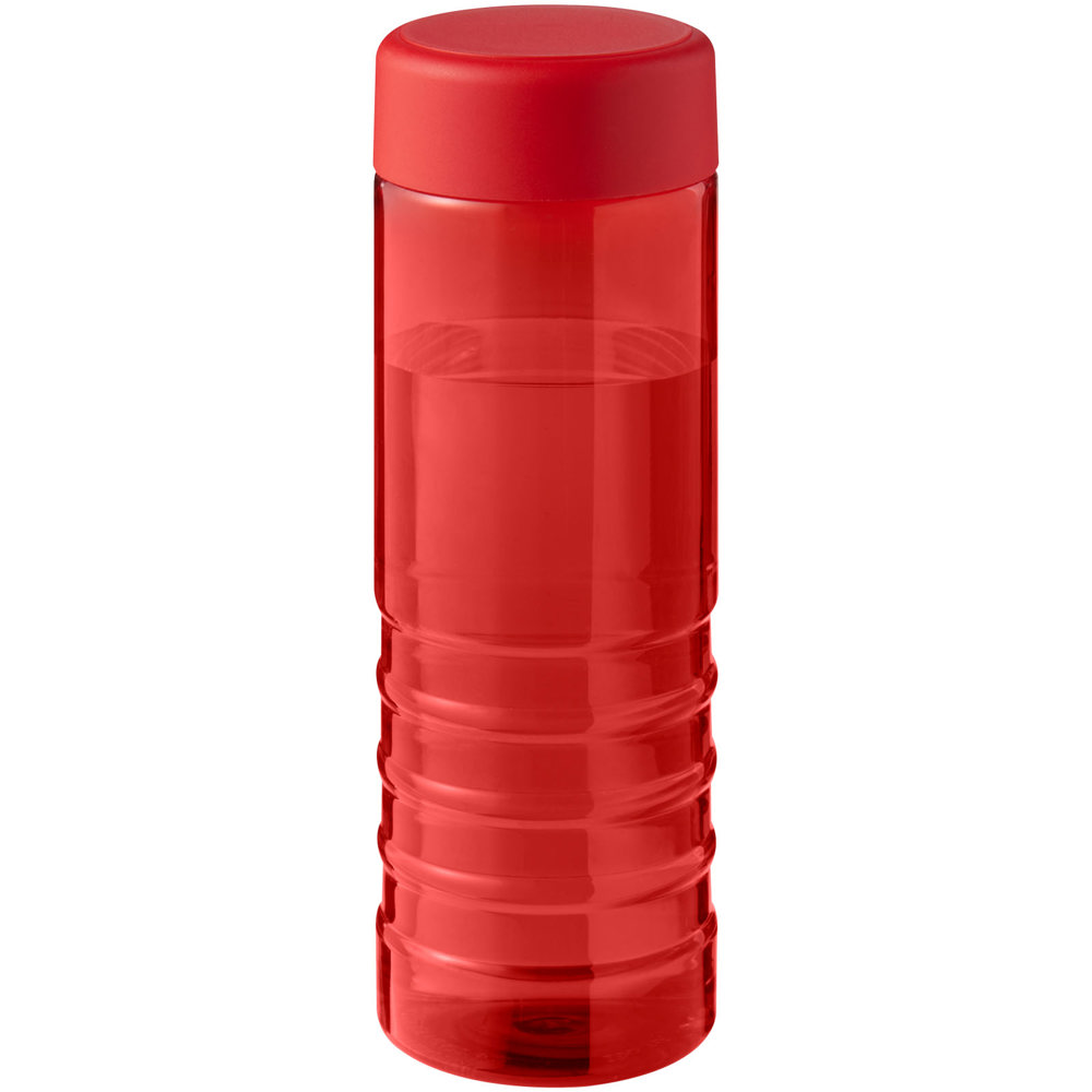H2O Active® Eco Treble 750 ml waterfles met schroefdop - bedrukt of onbedrukt verkrijgbaar - Rood, Rood