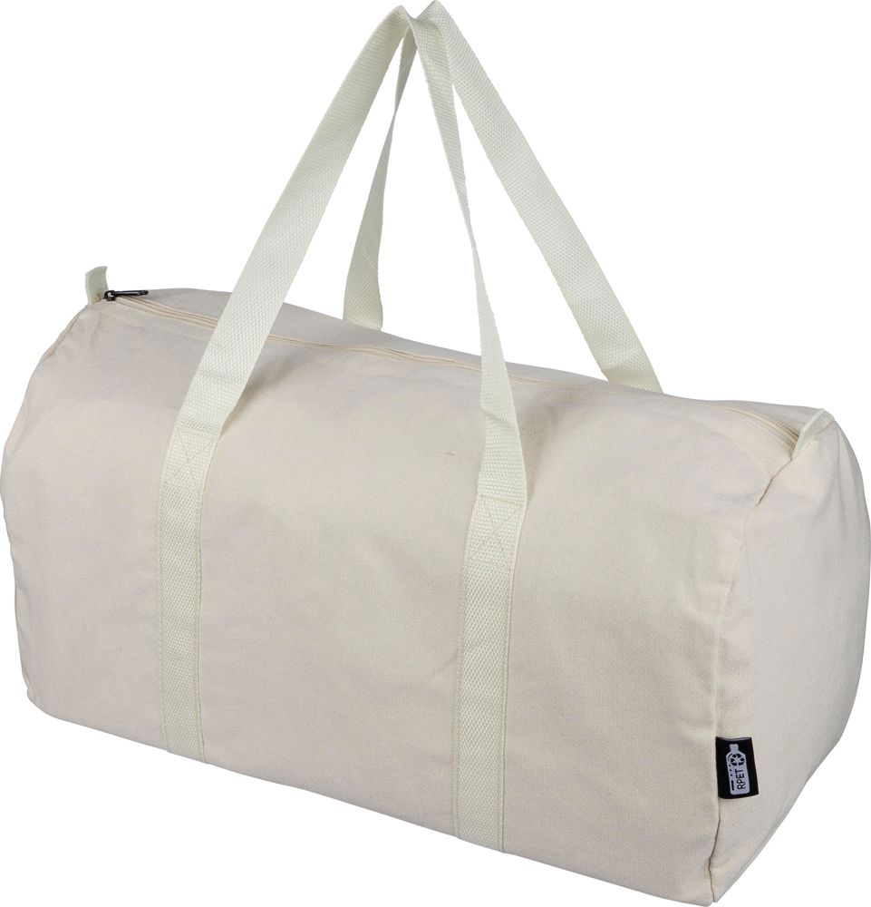 Gerecyclede polycotton (330 gsm) dufflebag Tian - kopen of bedrukken