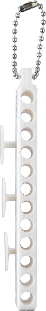 Gerecycled ABS golf tee-set Aveline