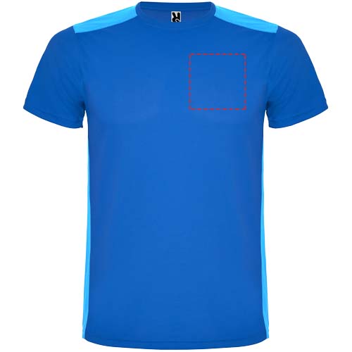 Detroit 130 g/m² unisex sportshirt met korte mouwen