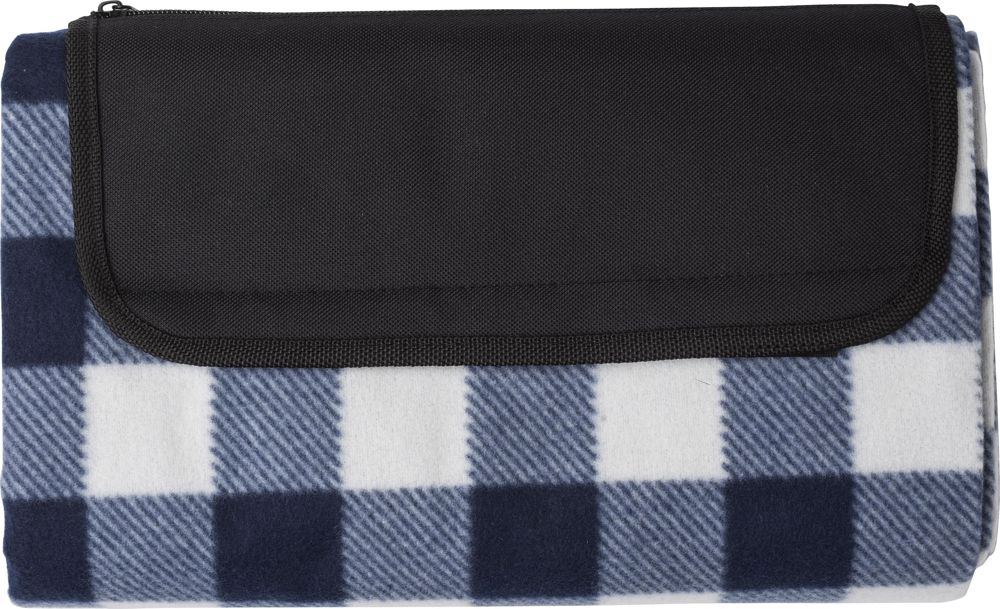 rPET opvouwbare polarfleece deken Vesper - voor bedrijven en relatiegeschenken