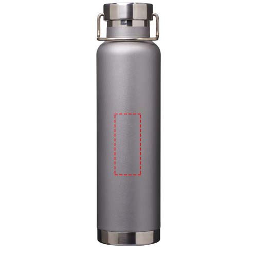 Thor 650 ml RCS gecertificeerde gerecyclede roestvrijstalen koperen vacuüm geïsoleerde waterfles 