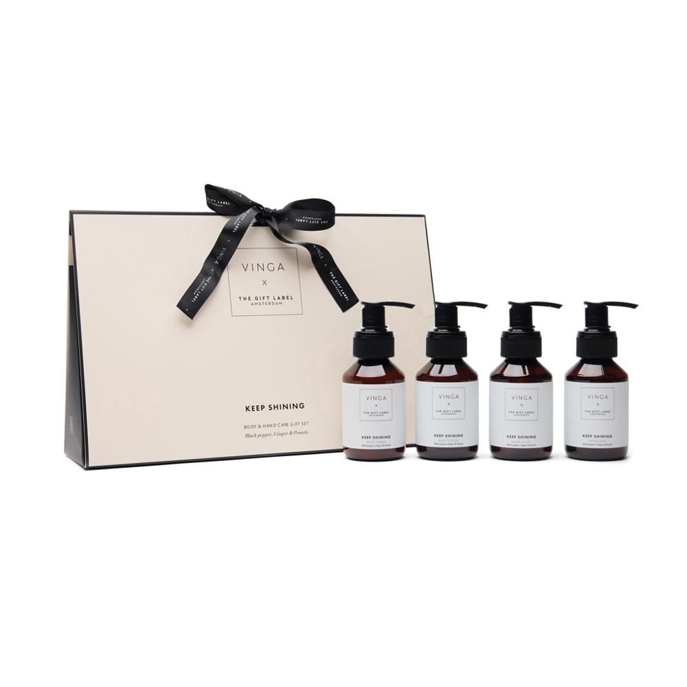 VINGA x TGL giftset voor hand- en lichaamsverzorging - voor bedrijven en relatiegeschenken