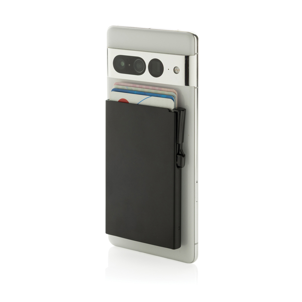 Standard aluminium RFID magnetic telefoon kaarthouder