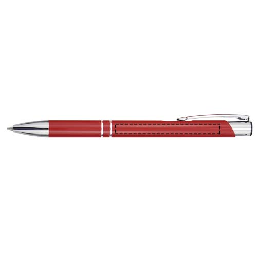 Moneta aluminium balpen (blauwe inkt)