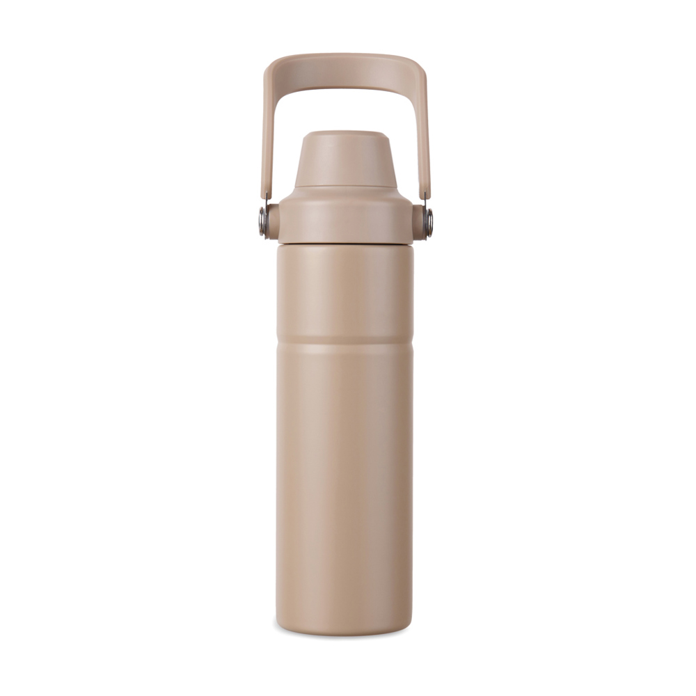 VINGA Baltimore Trek RCS recycled SS fles 600 ML - kopen of bedrukken - greige (± PMS 7530)