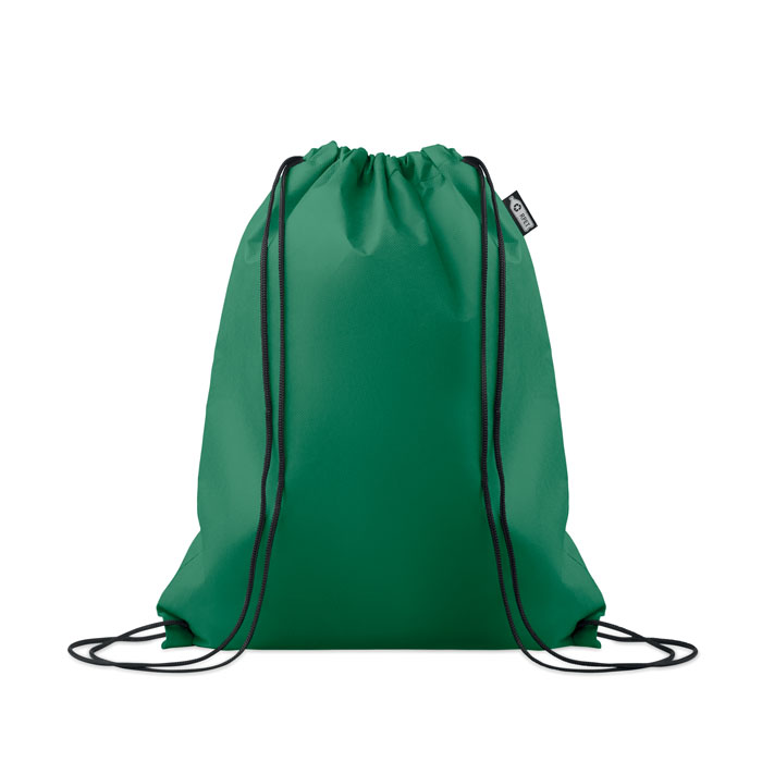 DAFFY RPET - RPET non-woven trekkoordtas - bedrukt of onbedrukt verkrijgbaar - Donker Marinegroen