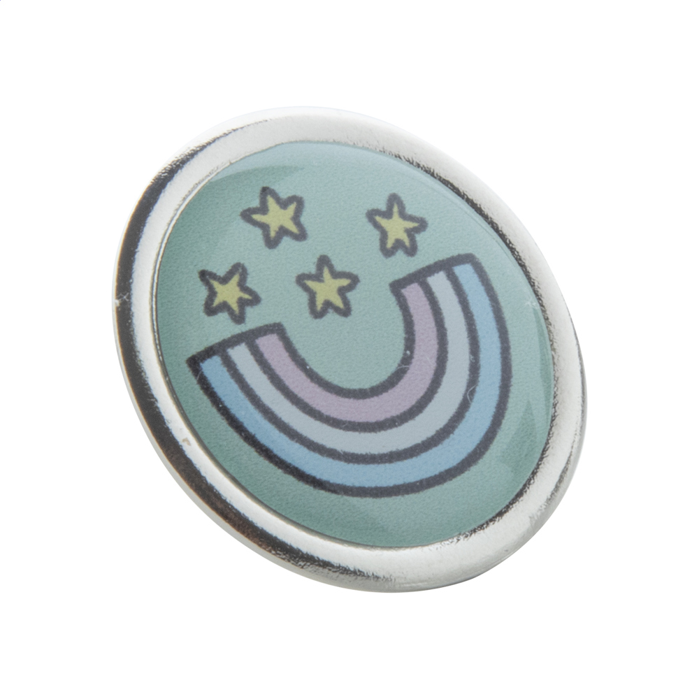 Read - metalen badge - bedrukt of onbedrukt verkrijgbaar