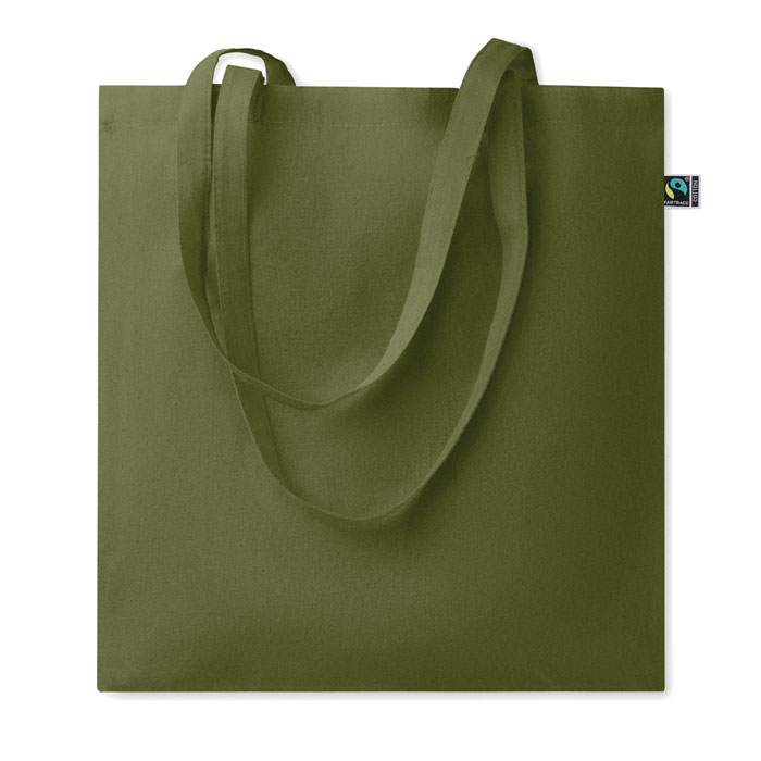 OSOLE+ COLOUR - Fairtrade boodschappentas 180g - bedrukt of onbedrukt verkrijgbaar - Donker Marinegroen