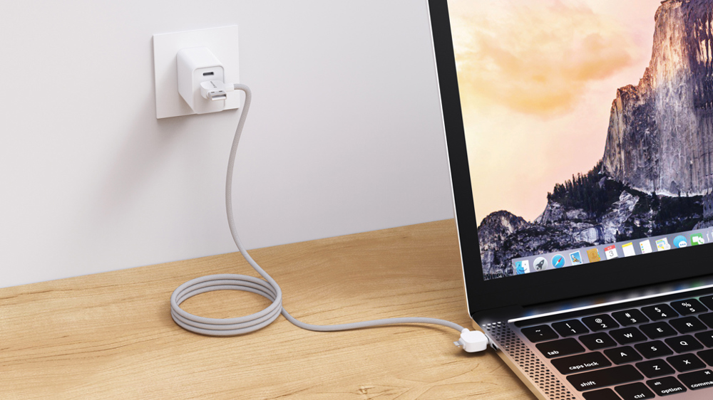 Urban Vitamin Stockton 65W gerecycled TPE/PET magn. kabel