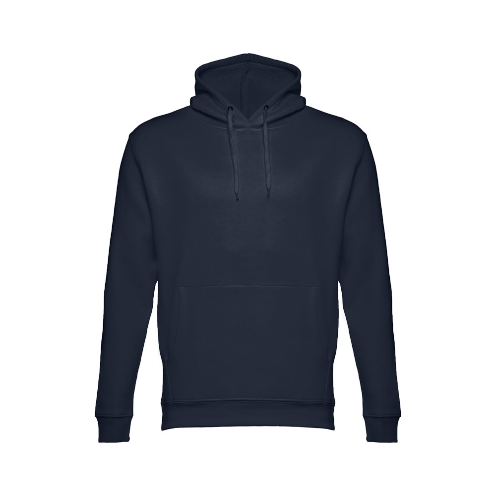 THC PHOENIX. Sweater (unisex) met capuchon in katoen en polyester - met logo of onbedrukt bestellen - Marineblauw