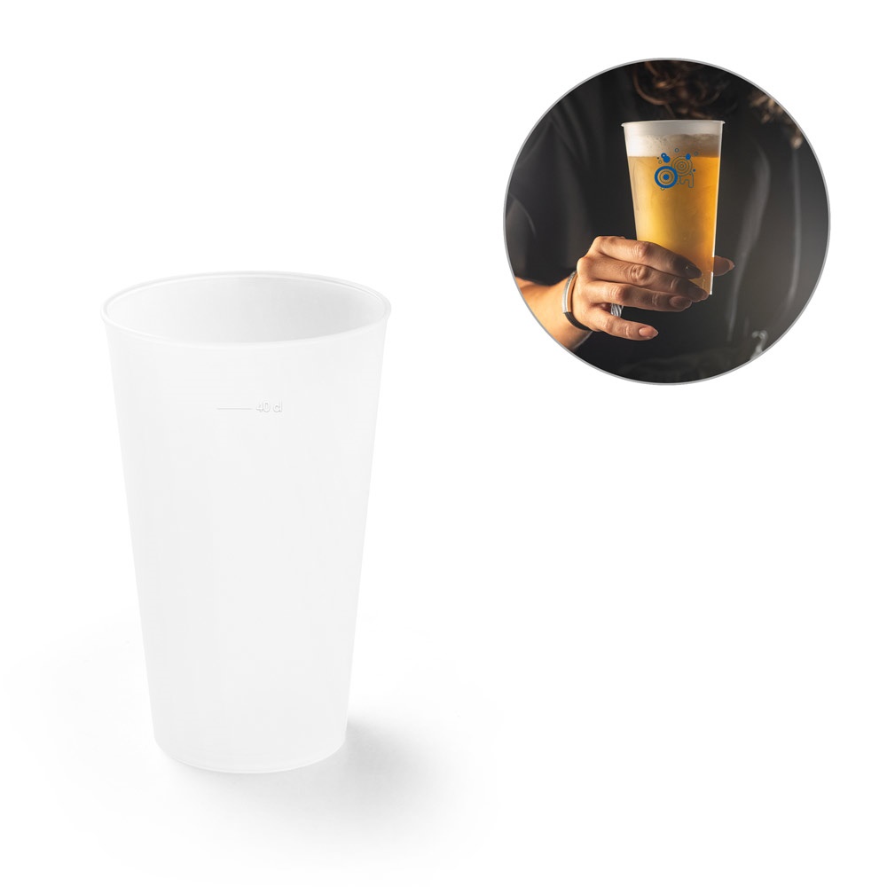 KANE. PP festivalbeker 500 mL - voor bedrijven en relatiegeschenken