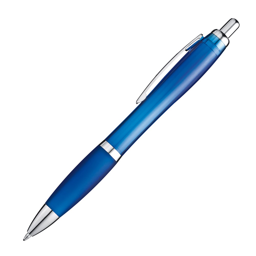 Pen met zilveren metalen clip