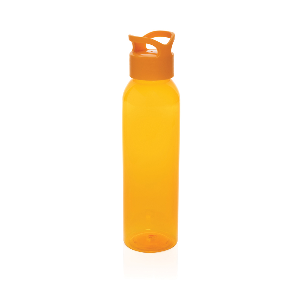 Oasis RCS Gerecyclede PET water fles 650 ml - met logo of onbedrukt bestellen - oranje (± PMS Orange 021)