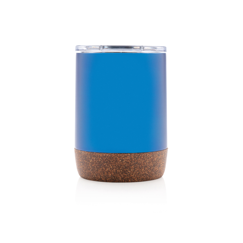 RCS gerecycled roestvrijstalen koffiebeker met kurk