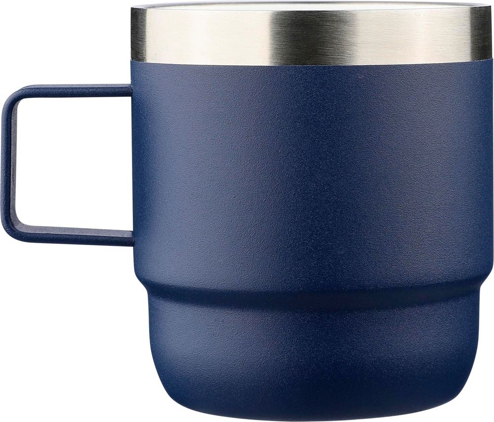 Gerecycled roestvrijstalen dubbelwandige drinkbeker (180 ml) Lilia