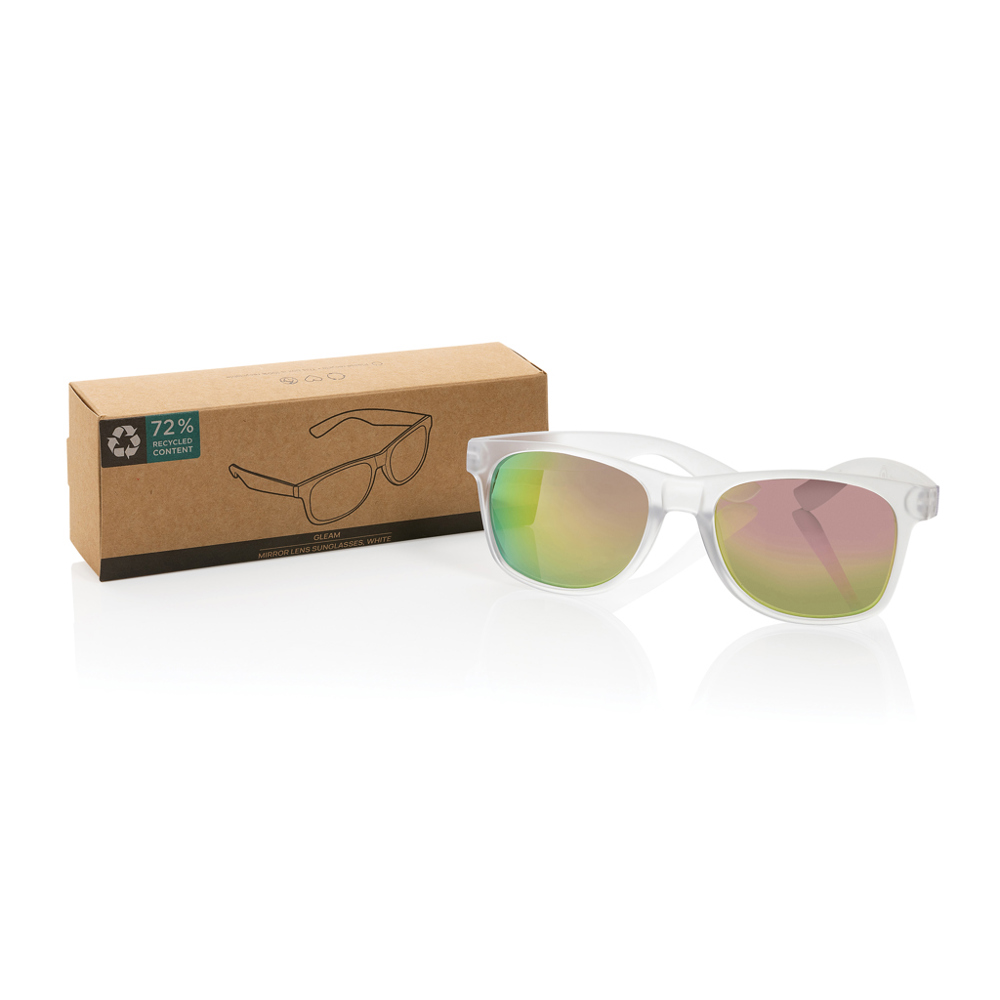 Gleam RCS zonnebril met gerecycled PC spiegelglas