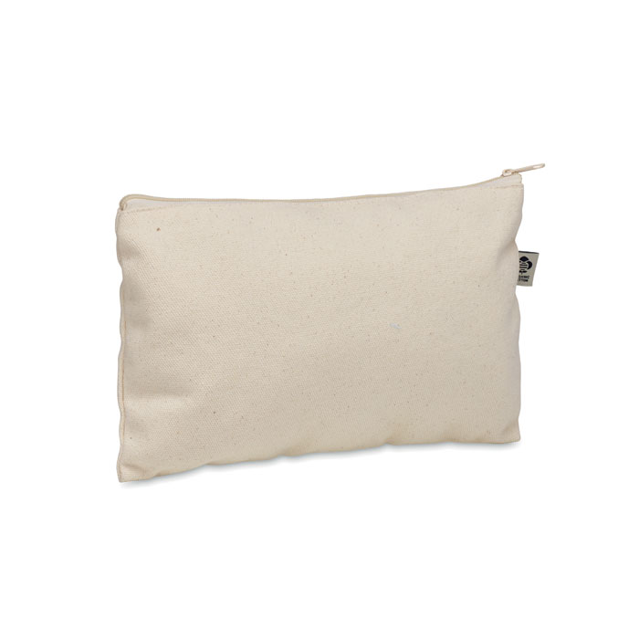 PESACARA - Toilettasje katoen 340 gr/m² - kopen of bedrukken - Beige