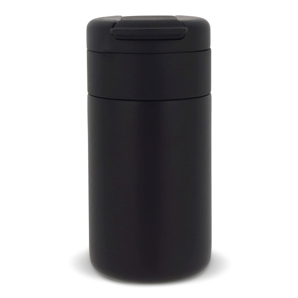 Thermofles Flow 250ml - met logo of onbedrukt bestellen - zwart