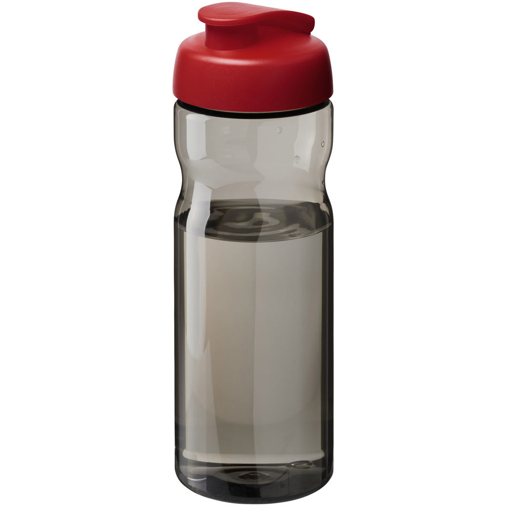 H2O Active® Eco Base 650 ml sportfles met kanteldeksel - kopen of bedrukken - Houtskool, Rood