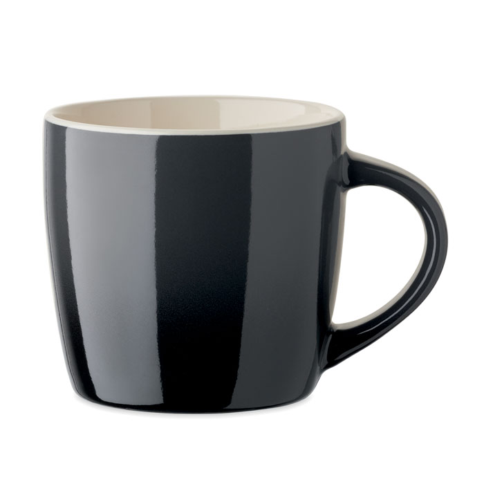 PEZE - Keramische mok 300ml - kopen of bedrukken - Steengrijs