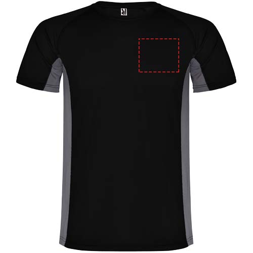 Shanghai 140 g/m² sportshirt met korte mouwen voor heren