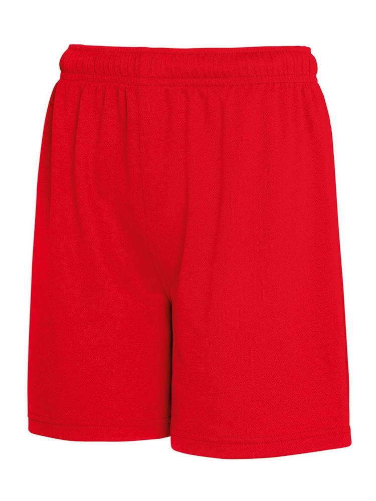 SP Dribbling sportbroek, 140 gr/m² - bedrukt of onbedrukt verkrijgbaar - Rood (PMS 186c)