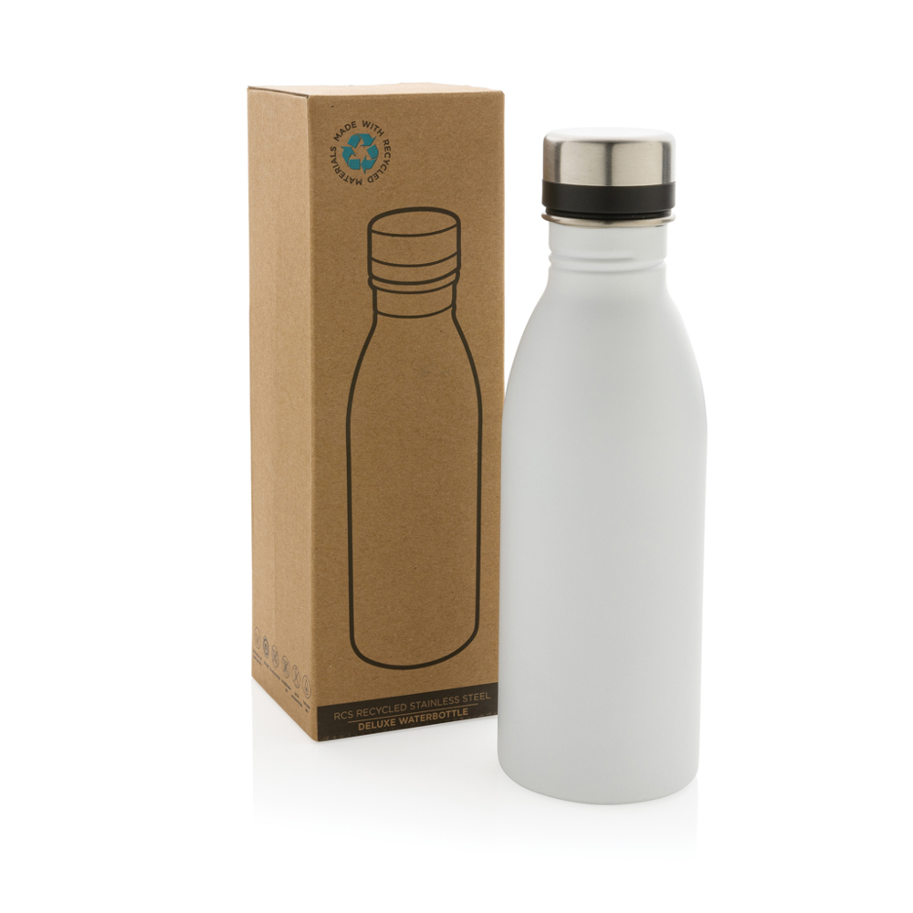 RCS gerecycled roestvrijstalen luxe waterfles