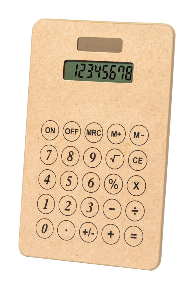 PapCalc - rekenmachine - met logo of onbedrukt bestellen