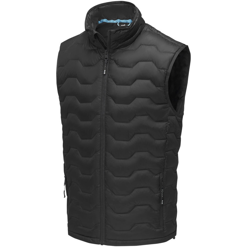 Epidote GRS gerecyclede geïsoleerde down bodywarmer voor heren - met logo of onbedrukt bestellen - Zwart