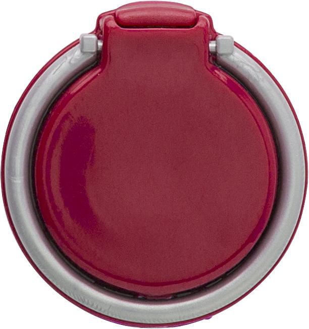 ABS telefoonhouder ring Brandy - bedrukt of onbedrukt verkrijgbaar - Rood