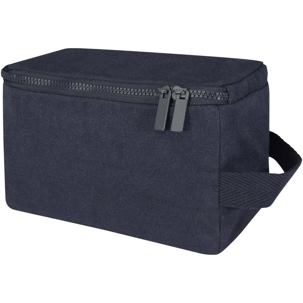 Pack 500 g/m² Aware™ gerecyclede toilettas - voor bedrijven en relatiegeschenken - Marineblauw