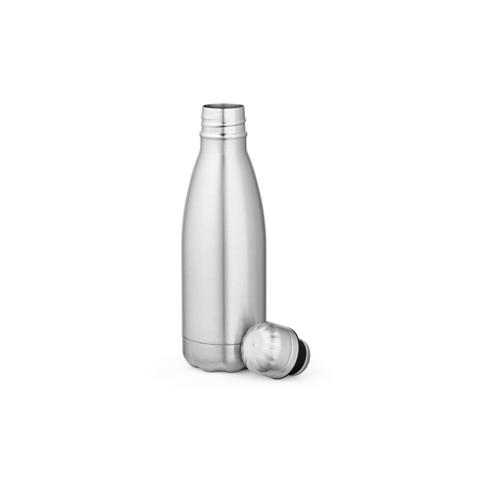 Mississippi 450P fles gerecycled roestvrij staal 430 ml - Zilver