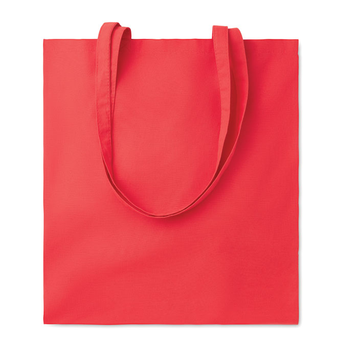 COTTONEL COLOUR + - Katoenen boodschappentas - kopen of bedrukken - rood