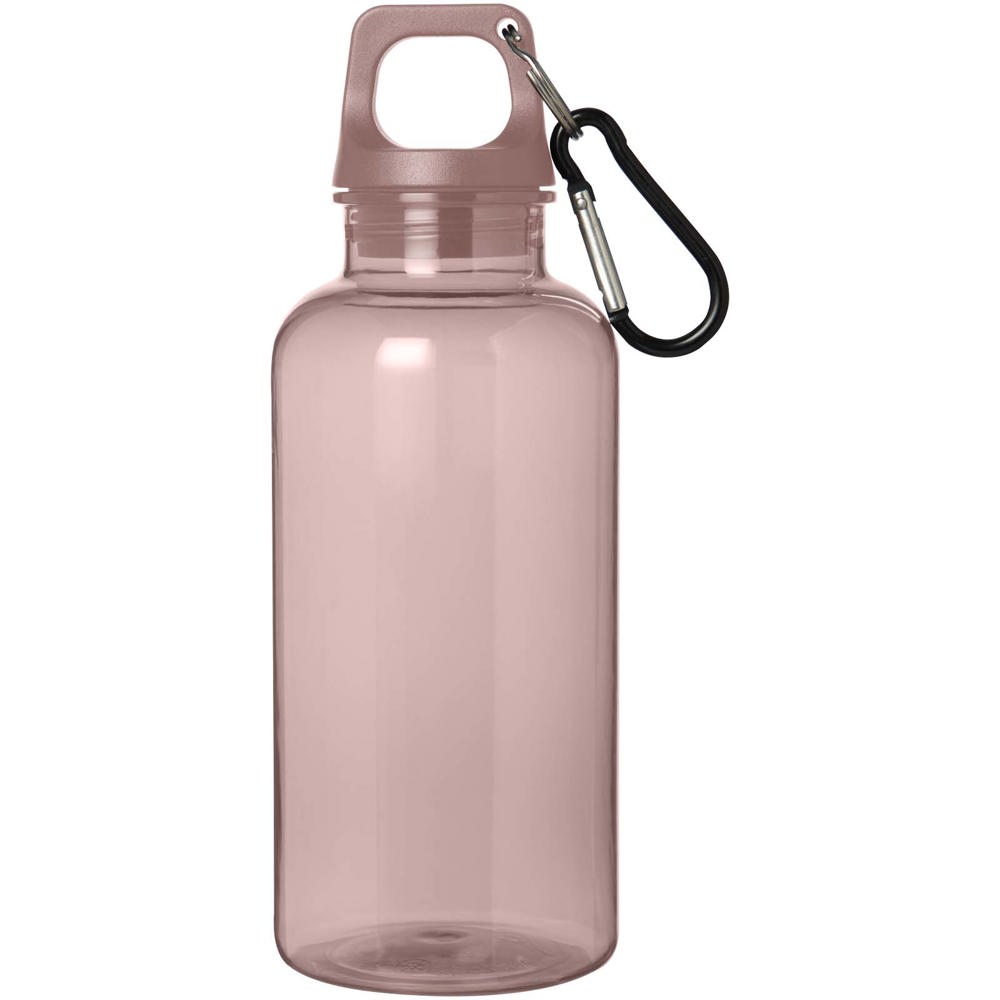 Oregon 400 ml waterfles van RCS-gecertificeerd gerecycled plastic met karabijnhaak