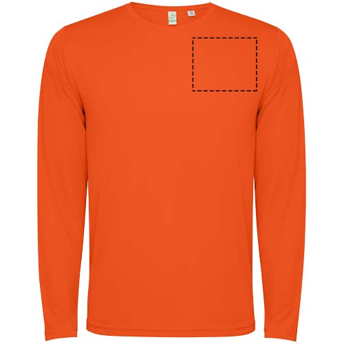 Estoril 125 g/m² unisex T-shirt met lange mouwen