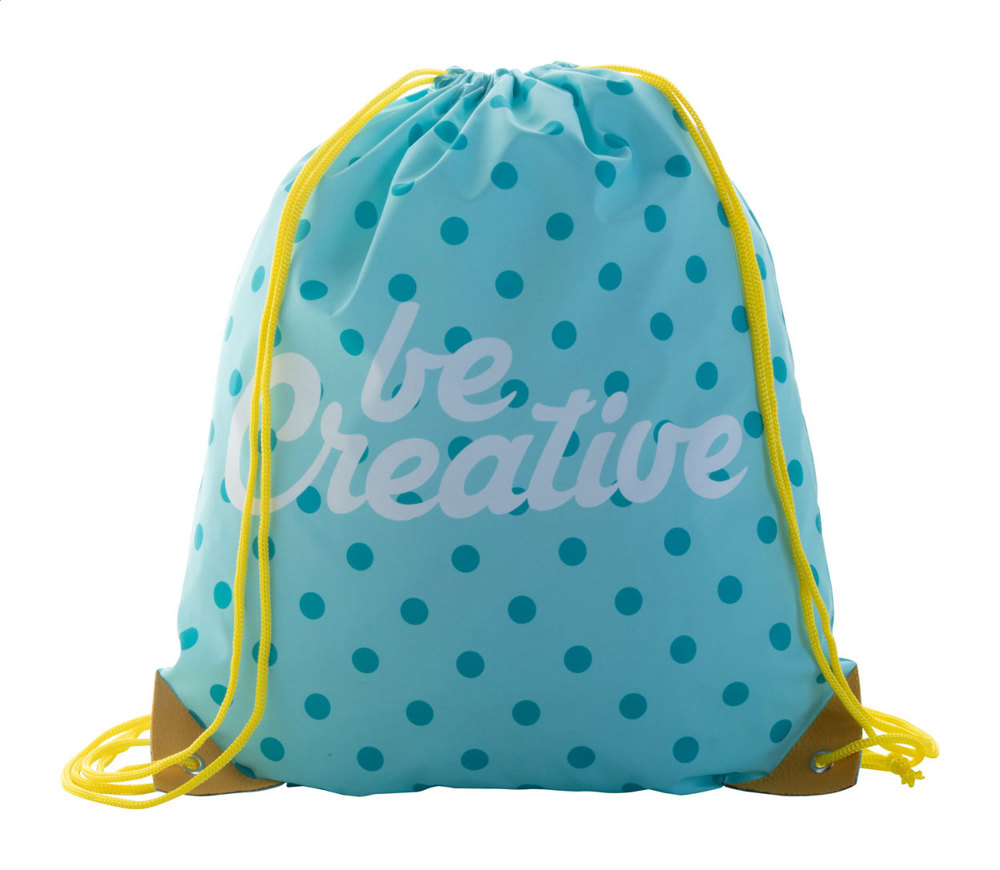 CreaDraw Plus - custom made tas met trekkoordsluiting - kopen of bedrukken - geel/wit