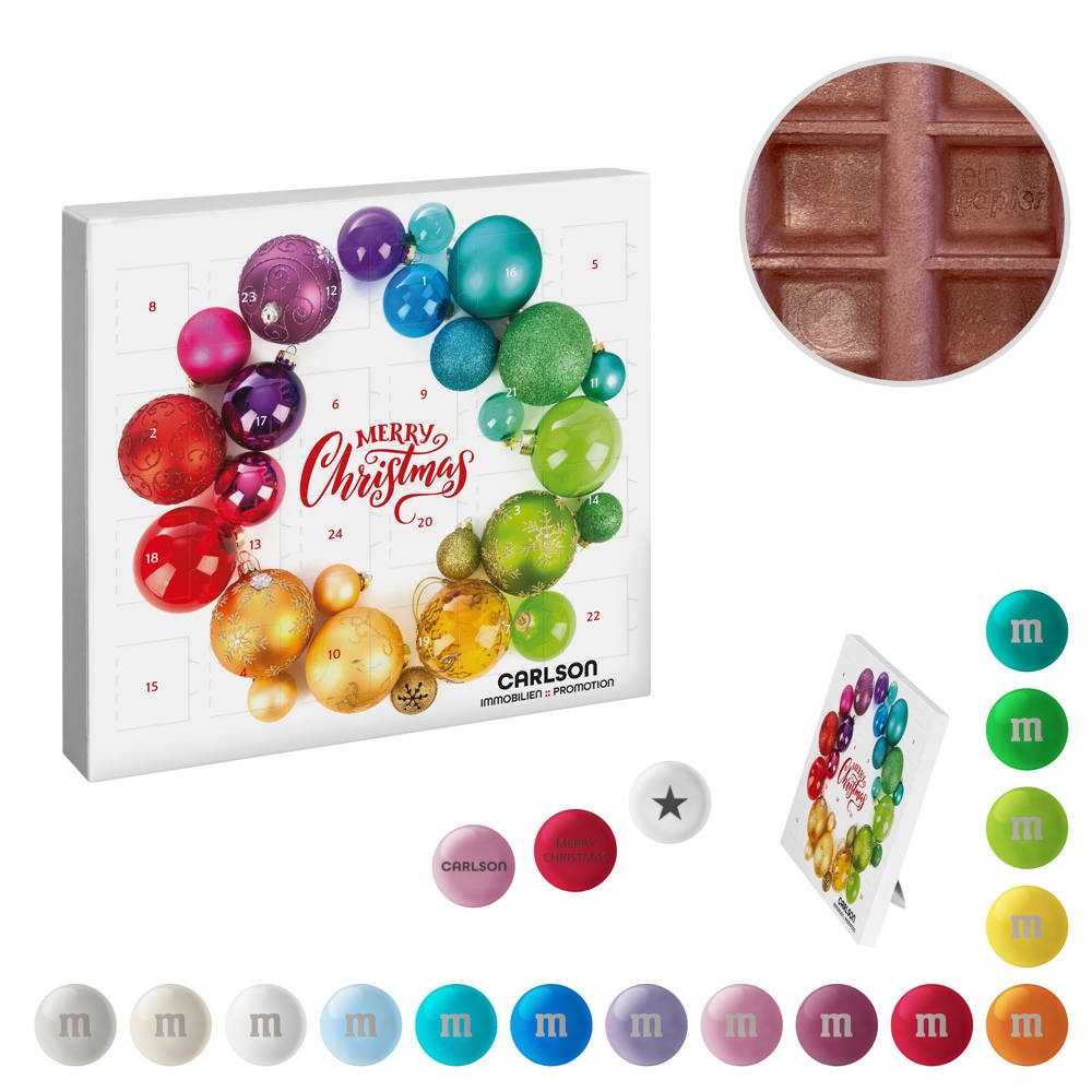 Mini papieren Adventskalender - voor bedrijven en relatiegeschenken