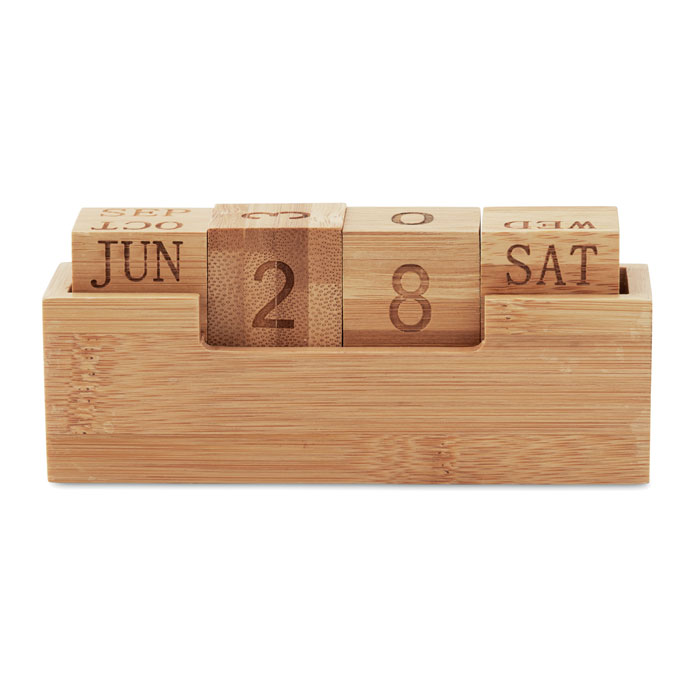 KARENDA - Bureaukalender bamboo