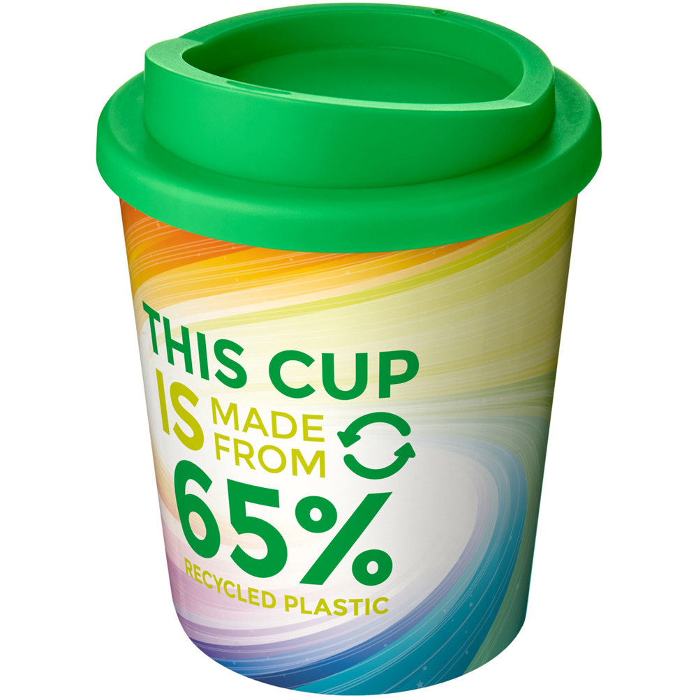 Brite-Americano® Espresso Eco 250 ml geïsoleerde beker - voor bedrijven en relatiegeschenken - groen
